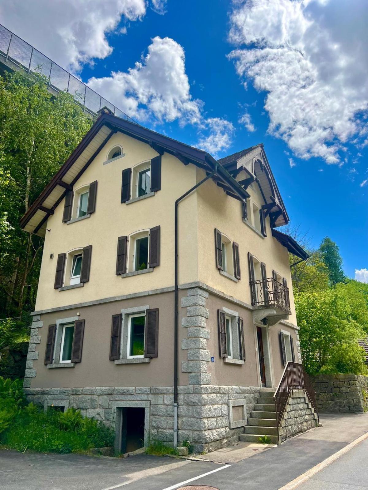 Hotel - Haus Biasca 古尔特纳伦 外观 照片